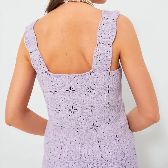 HYACINTH HOUSE
Lavender Crochet Cory Tank - Picture 4 of 11